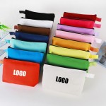 Customized Zipper Canvas Pencil Case with Logo