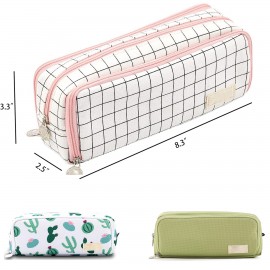 Promotional Large Storage Canvas Pencil Pouch