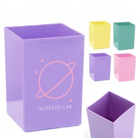 Colorful Plastic Pen Holder with Logo