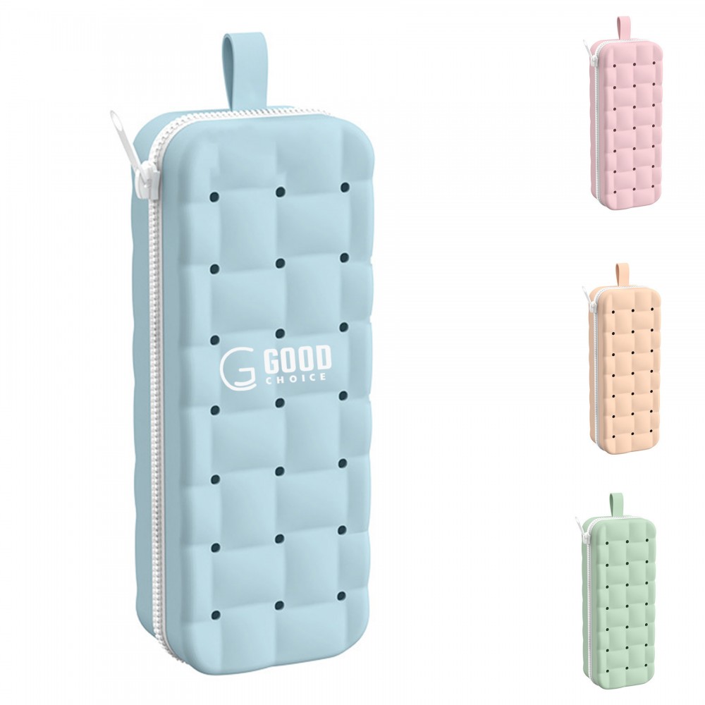 Silicone Pencil Case with Logo Silicone Pencil Case with Logo