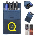 Nurse Medical Leather Pen Pouch with Logo