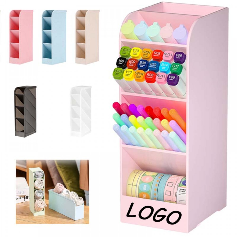 Oblique Insertion Pen Holder with Logo