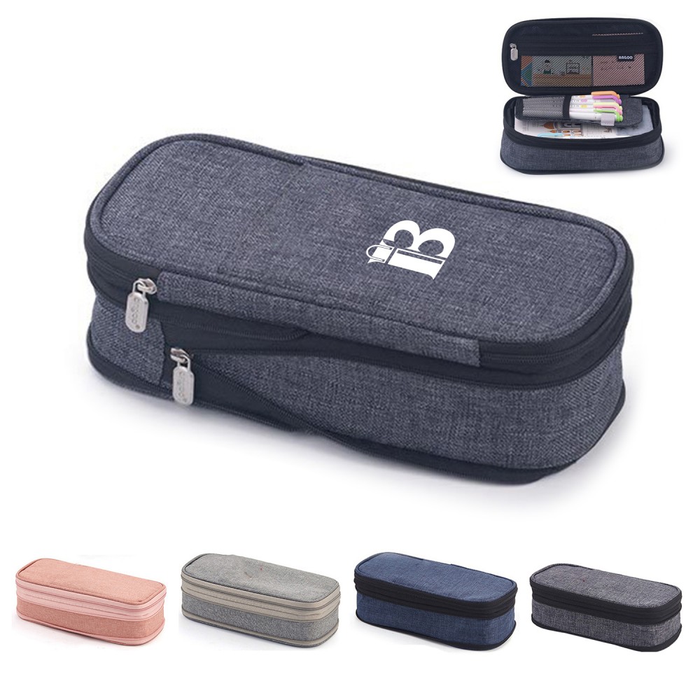 Big Capacity Pencil Pen Case with Logo Big Capacity Pencil Pen Case with Logo