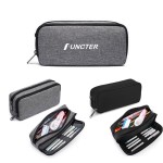 Portable Large Opening Pencil Case Stationary Pen Bag For Students For Teen with Logo
