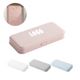 Logo Branded Plastic Simple Pen Case