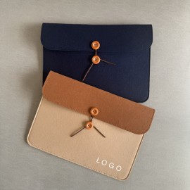 Felt A4 Document Holder with Logo