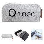 Felt Stationery Storage Bag with Logo