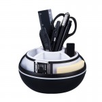 Custom Rotating pen holder desktop storage pen holder nine grid free 360-degree rotation