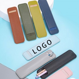 Pen Sleeve Pu Leather Pen Case with Logo