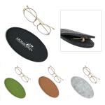 Felt Glasses Storage Case with Logo