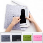 A4 Felt Document Handbag with Logo