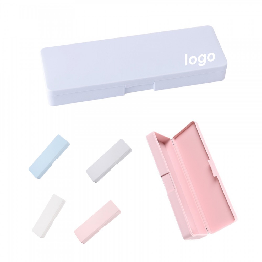 Plastic Pencil Case with Logo Plastic Pencil Case with Logo