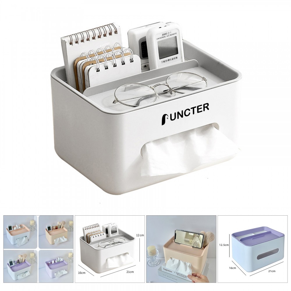 Promotional Tissue Box Organizer Cover Holder with Storage Napkin Tissue Box Holder with Remote Control Promotional Tissue Box Organizer Cover Holder with Storage Napkin Tissue Box Holder with Remote Control