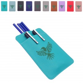 PU Leather Nurse Pen Pouch for Medical Professionals with Logo