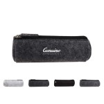 Zippered Felt Pencil Case with Logo