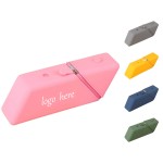 Promotional Silicone Zippered Pencil Case