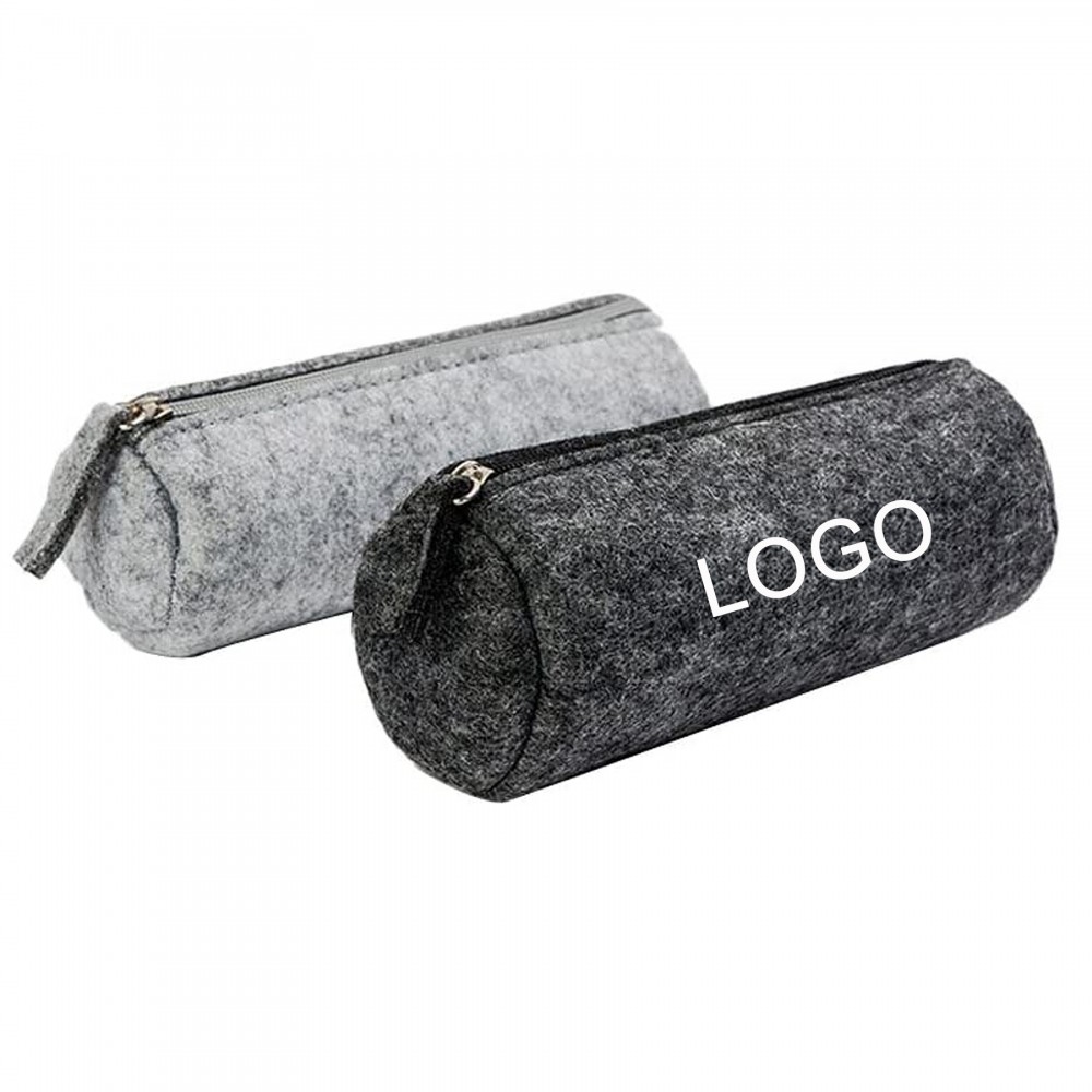 Felt Pencil Case with Logo Felt Pencil Case with Logo