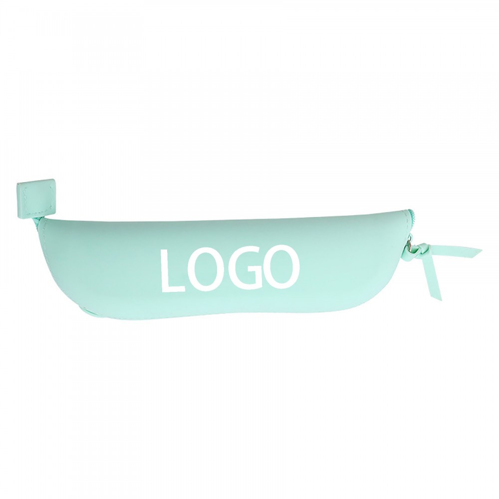 Promotional Silicone Zipper Pencil Case Promotional Silicone Zipper Pencil Case