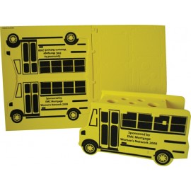 School Bus Puzzle Organizer with Logo  School Bus Puzzle Organizer with Logo