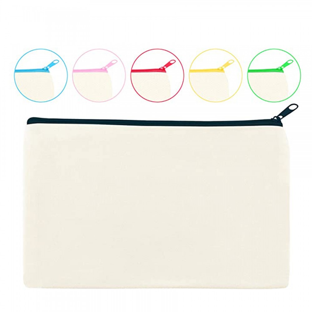Personalized Multi-Color Zipper Pouch Pencil Case Personalized Multi-Color Zipper Pouch Pencil Case