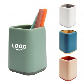 Modern Desk Pen Holder with Logo