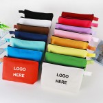 Customized Customized Zipper Canvas Pencil Case
