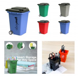Promotional Square Trash Can Pen Holder