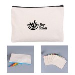 Canvas Pen Case with Logo