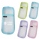 Grid Mesh Pen Pencil Case with Logo