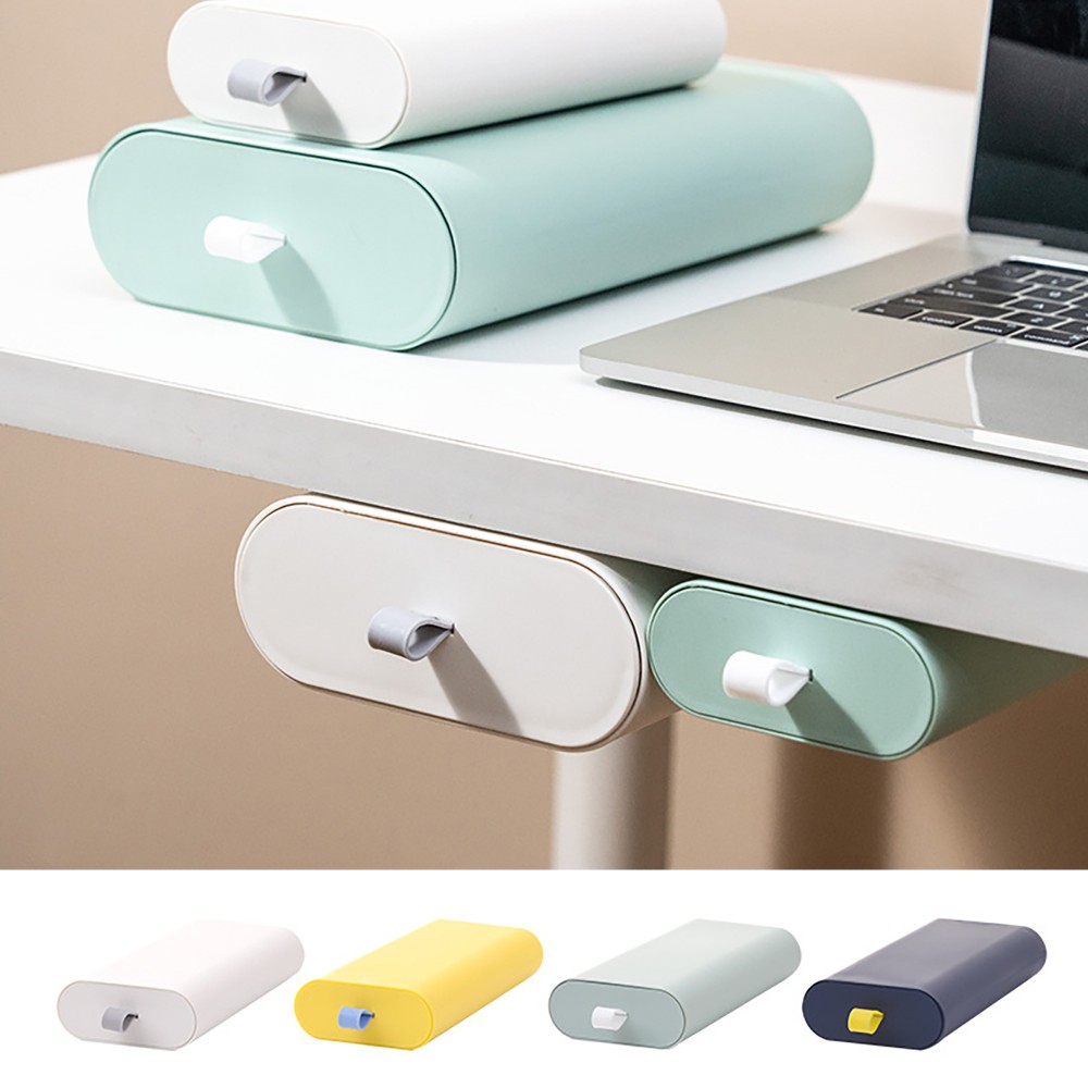 Custom Adhesive Under-Desk Storage Box Custom Adhesive Under-Desk Storage Box