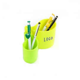 Green Desk Caddy with Logo  Green Desk Caddy with Logo