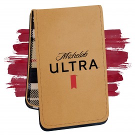 Vegetable Leather Golf Scorecard Holder (Made in Pakistan - no tariff penalty) with Logo