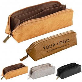 Promotional Waterproof Large Capacity Dupont Paper Pencil Case