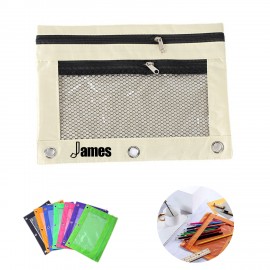 Large Volume Transparent Container Pencil Case with Logo