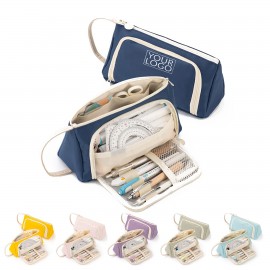 Large Capacity Pencil Pouch with Logo