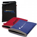 Polyester Fleece Tablet Sleeve Custom Imprinted