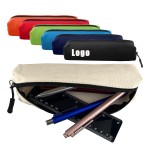 Logo Branded Canvas Pencil Case