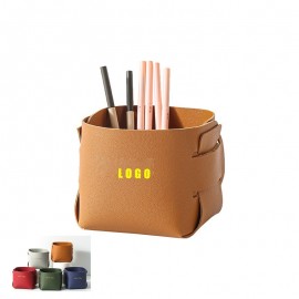 PU Leather Pencil Holder with Logo