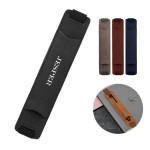 Customized Colorful PU Leather Adjustable Elastic Band Pen Holder