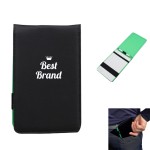 Pu Golf Scorecard Holder with Logo