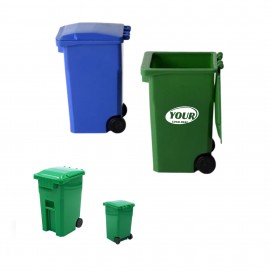 Desktop Mini Trash Can Pen Holder with Logo