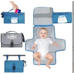 Custom Portable Waterproof Baby Diaper Changing Pad Handbag