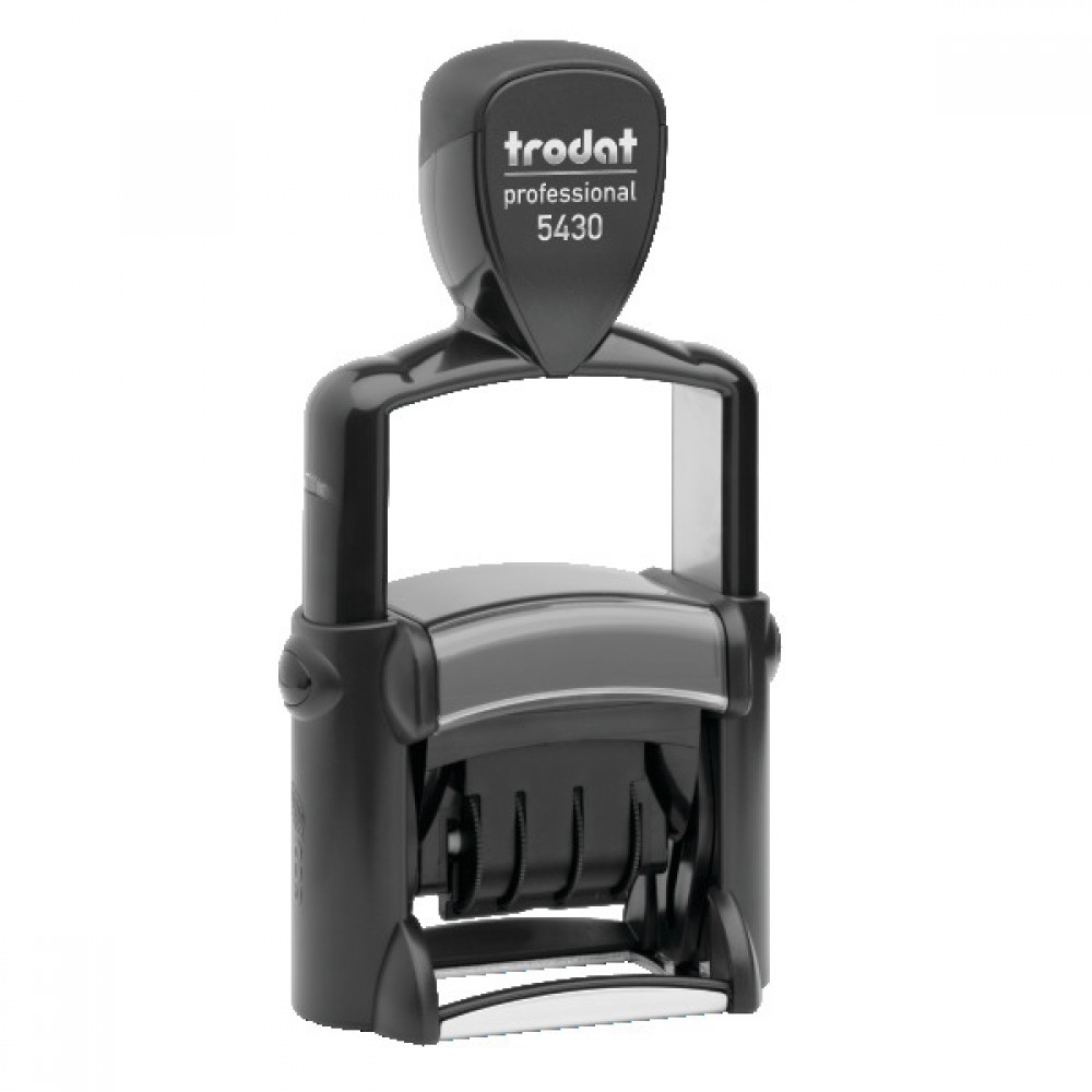 Trodat 5430 Professional Self Inking Date Stamp Custom Printed Trodat 5430 Professional Self Inking Date Stamp Custom Printed