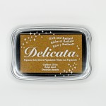 Personalized Delicata Gold Metallic Archival Ink Stamp Pad (2.625" x 3.75")