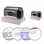 Self-Inking or Wooden Rubber Stamp with Logo