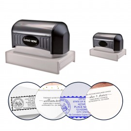 Self-Inking or Wooden Rubber Stamp with Logo