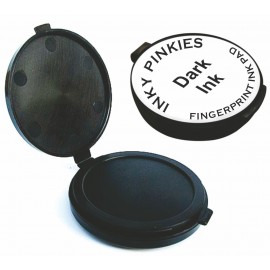 Dark Ink Fingerprint Pad with Logo  Dark Ink Fingerprint Pad with Logo