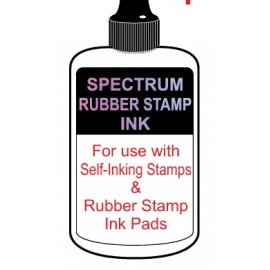4 Oz. Spectrum General Purpose Stamp Ink with Logo