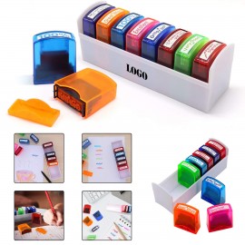 Promotional Self-Inking Teacher Stamp Set