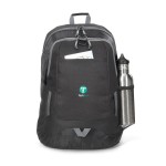 Maverick Laptop Backpack - Black with Logo